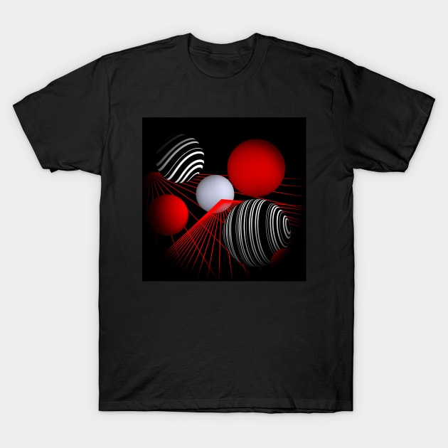 flying lines T-Shirt by issabild